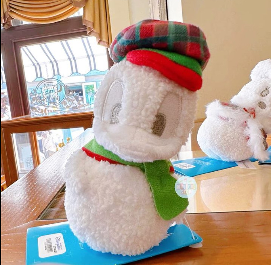 Disney Character Snowmen Shoulder Plushes