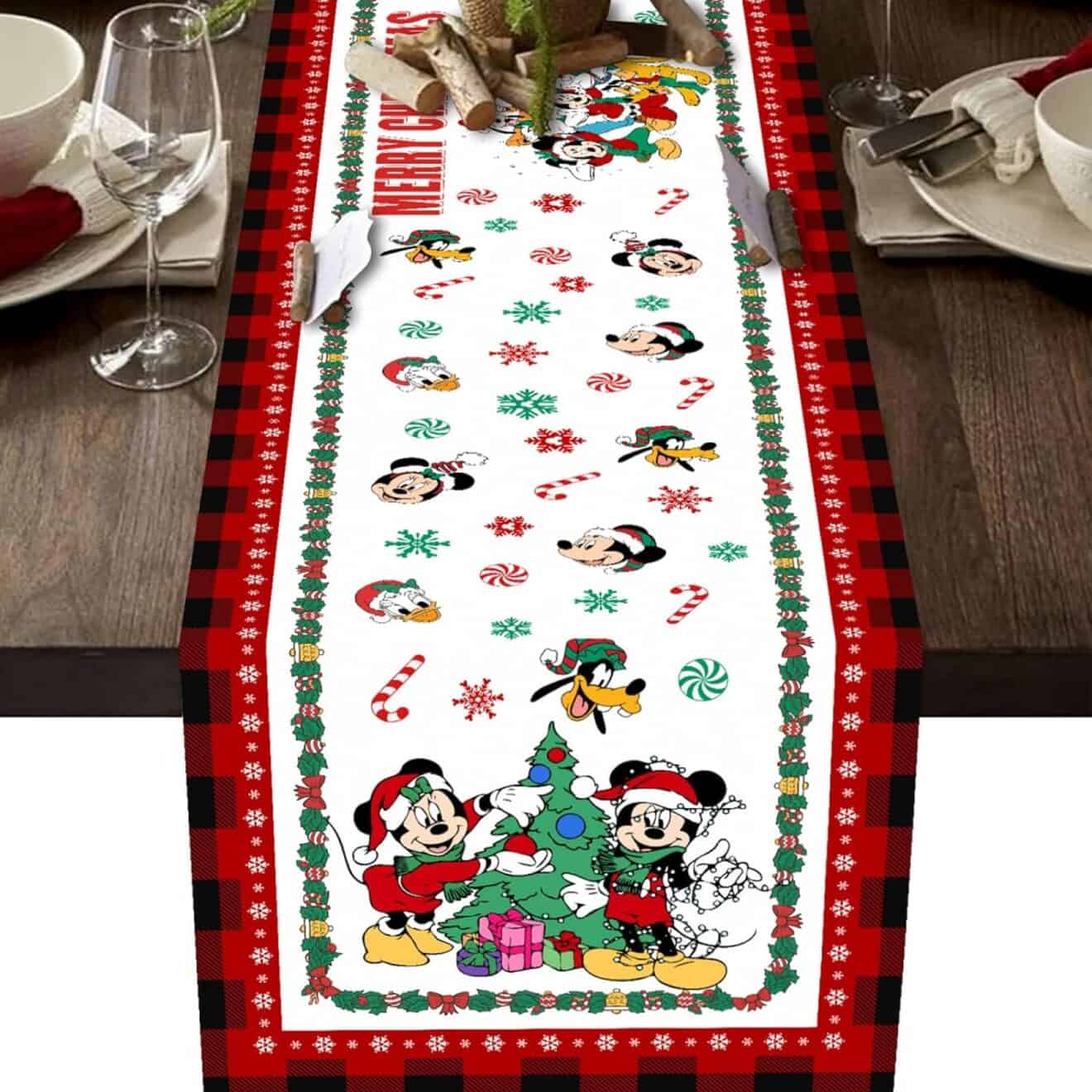 Disney Discovery Disney Christmas Table Runner