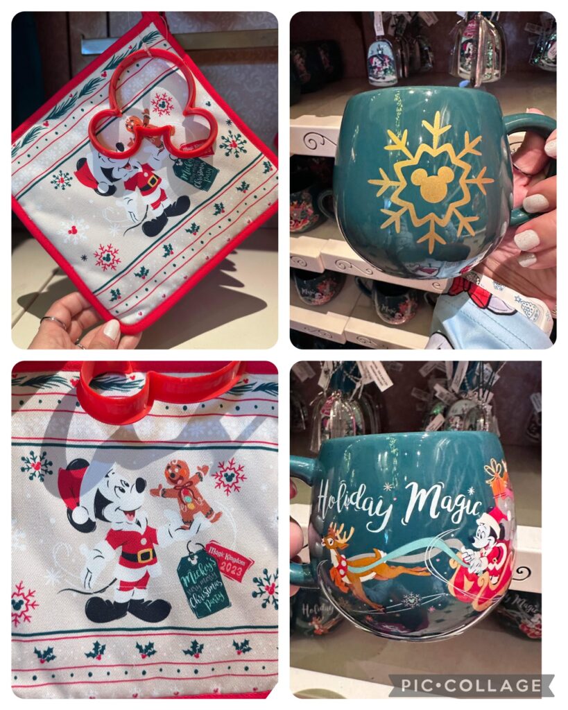 Disney Christmas Mugs / Mickey Mouse Christmas Snowglobe Holiday Coffee  Mug/ Disney Santa Suit Mickey Winter Coffee Lover Gift