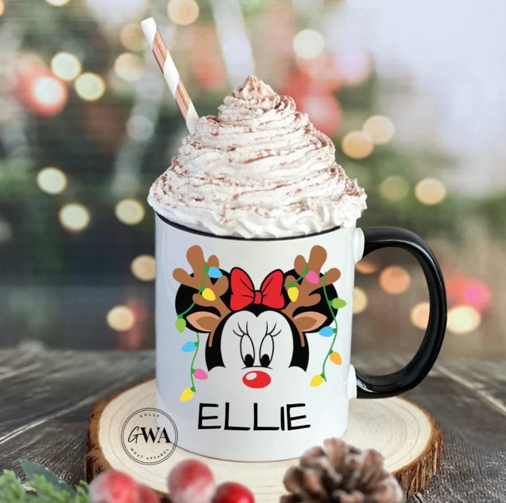 Personalized Disney Christmas Mugs Make Excellent Gifts! - Decor 