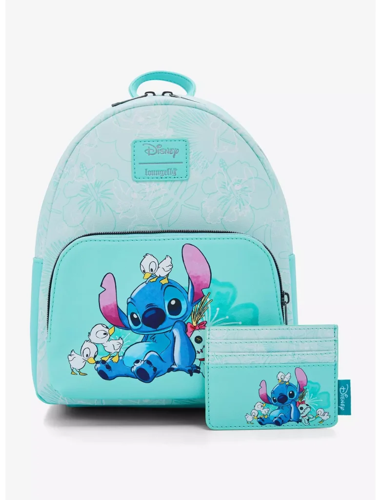 Stitch Backpacks and Cardholders