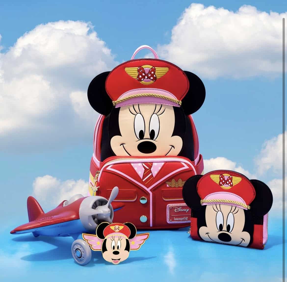 Prepare for Take Off with Captain Minnie bags