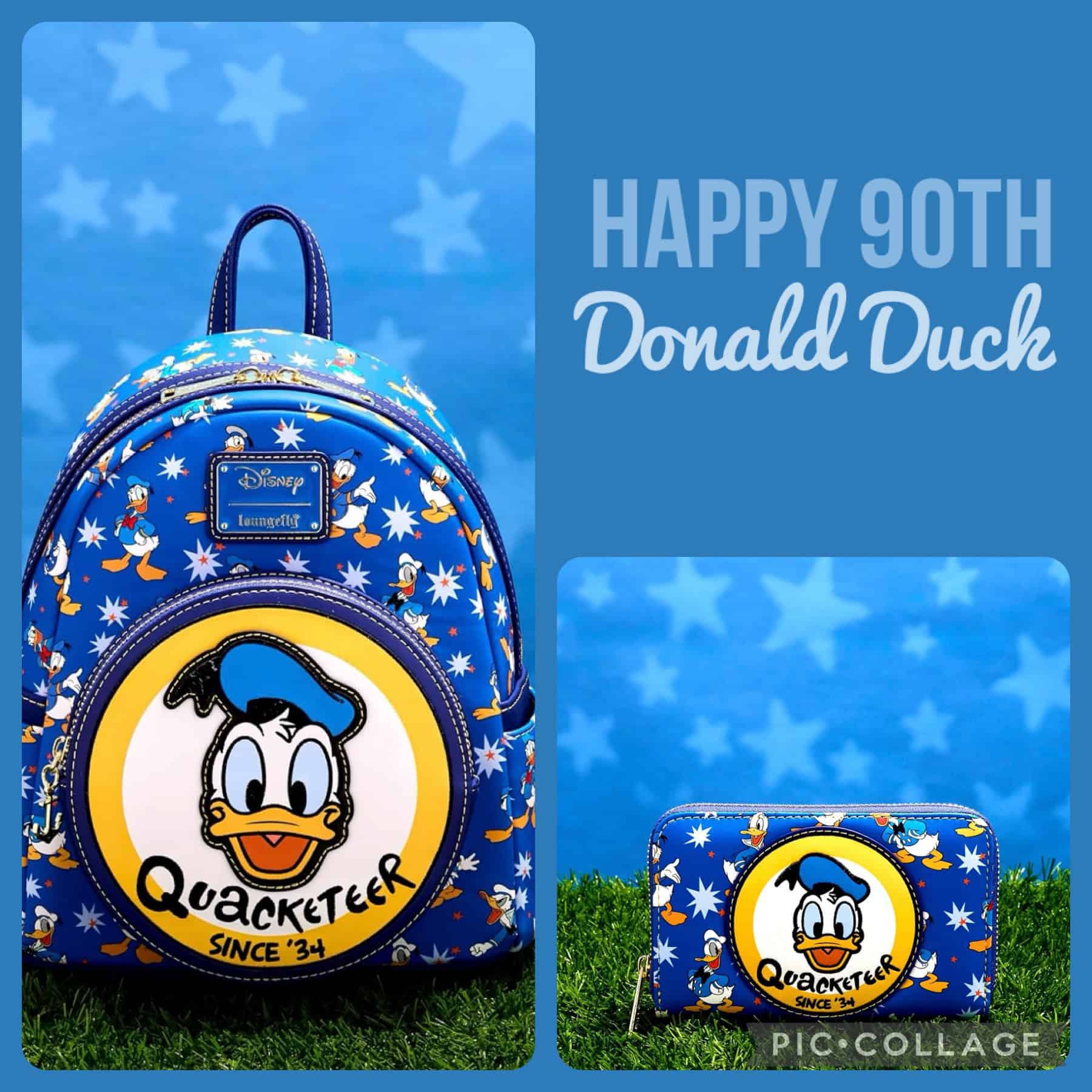 Donald Duck's 90th Birthday Loungefly - bags -