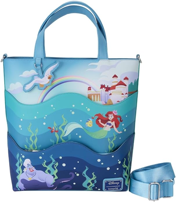 Disney Discovery: Little Mermaid Loungefly Tote - loungefly