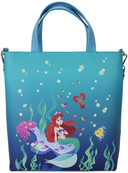 Disney Discovery: Little Mermaid Loungefly Tote - loungefly