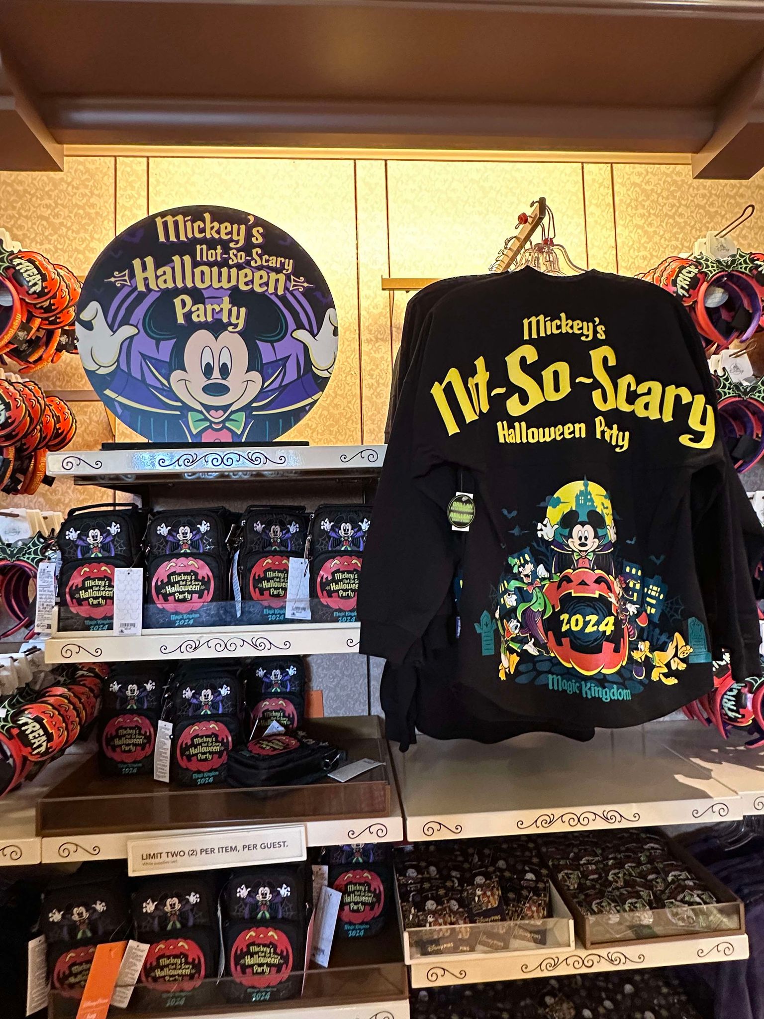 Loungefly Mickey and friends authentic Not So Scary