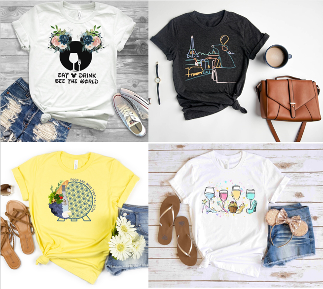 Disney wine shirts deals