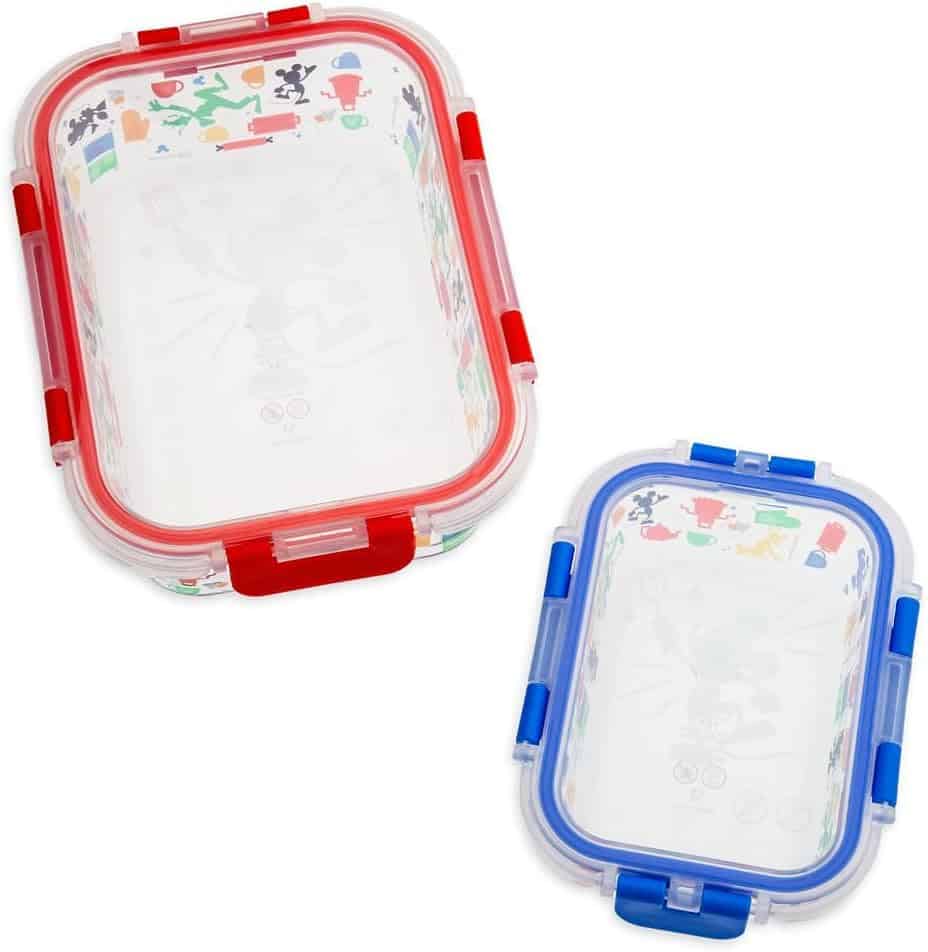 Disney Discovery: Character Glass Storage Containers - home