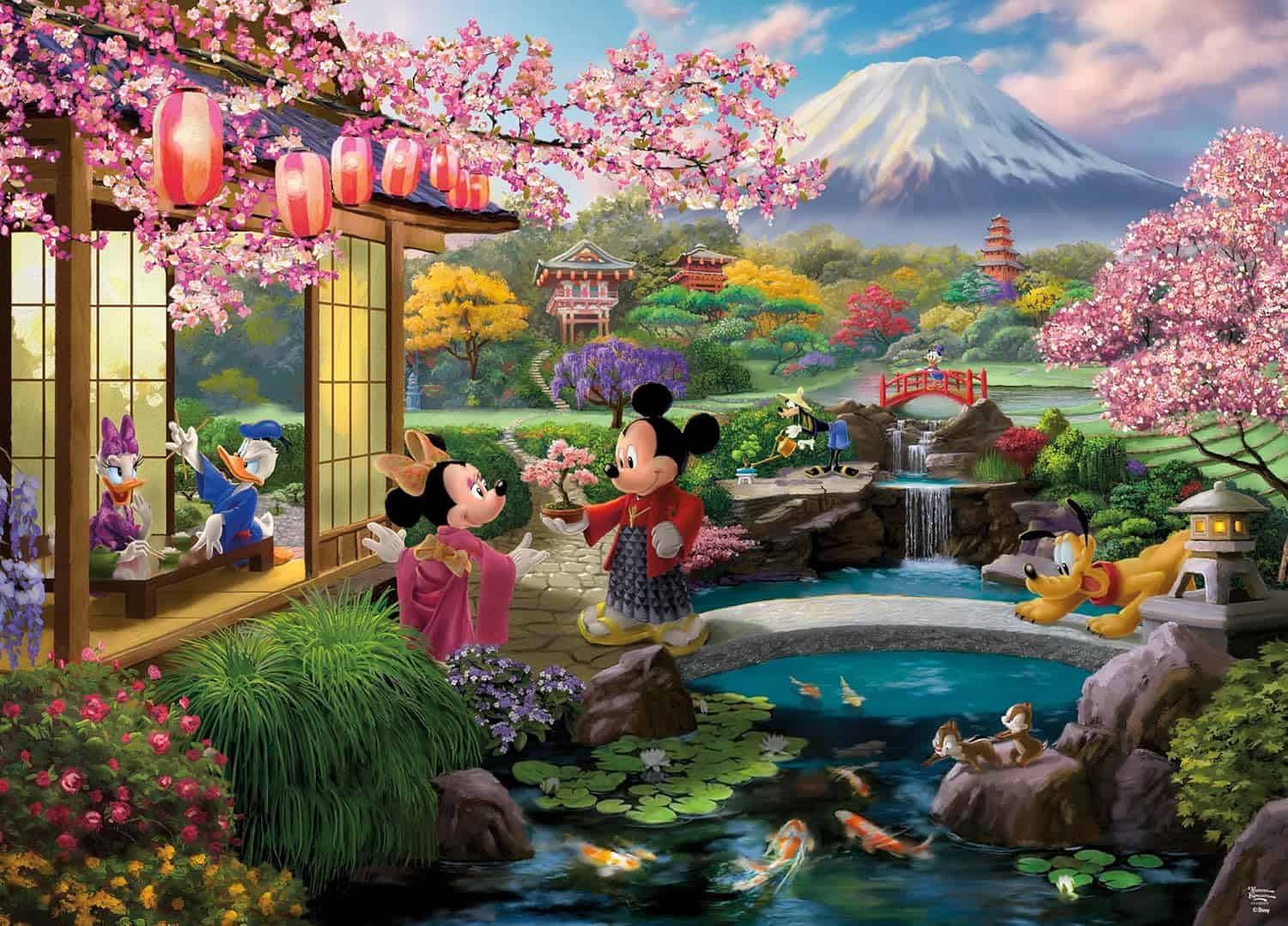 Disney Discovery- Mickey & Minnie In Japan Puzzle - Shop -