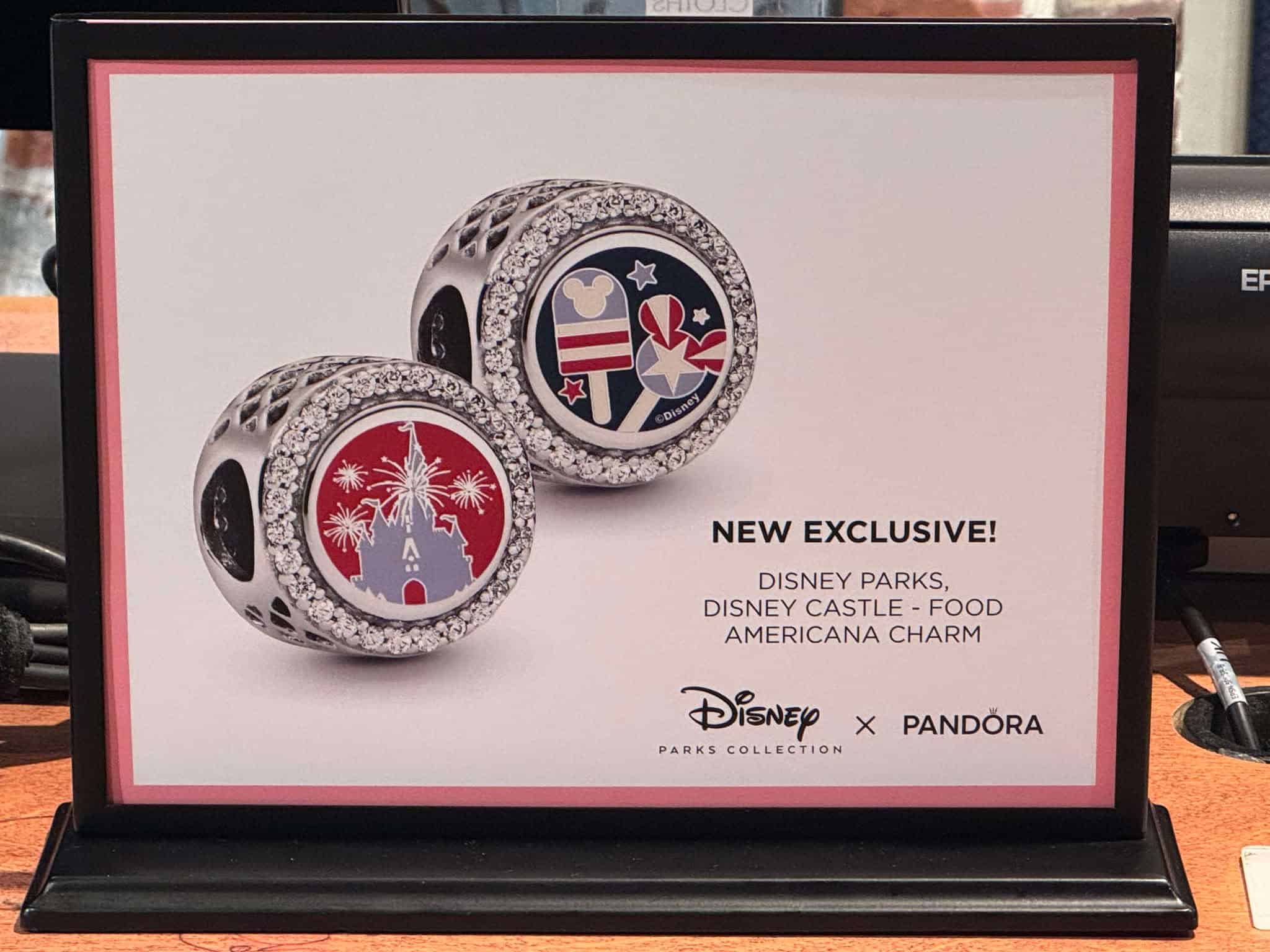 New Disney Parks x Pandora Americana Charm - Jewelry -