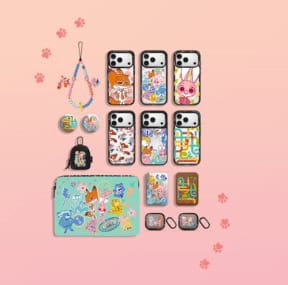 Colorful Disney-themed phone cases with floral and character designs for stylish protection.