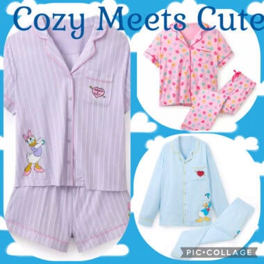 Colorful Disney Stitch and Daisy Pajamas for Kids, Comfortable and Cute Sleepwear.