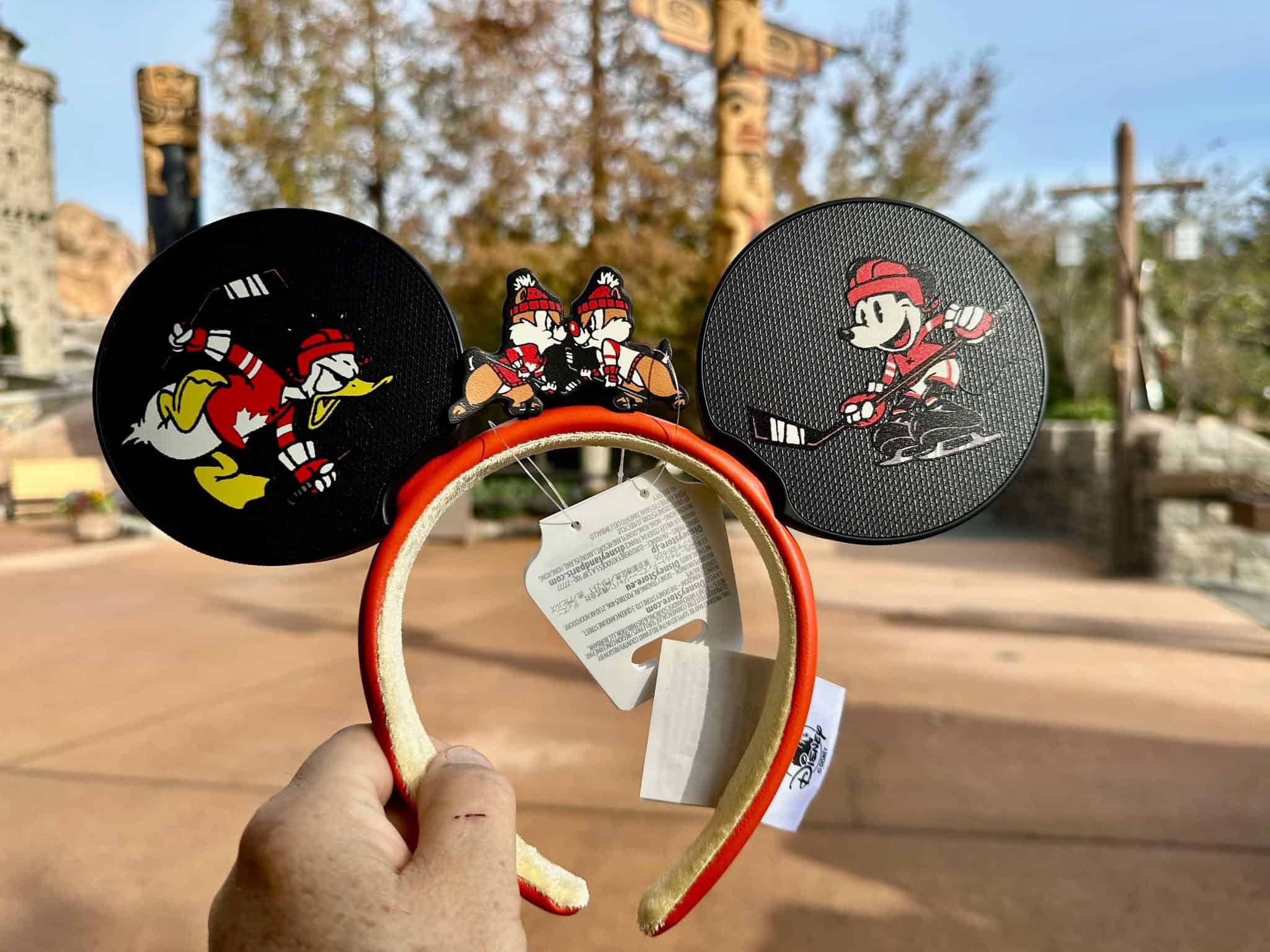 Game On! Canadian Hockey Puck Mouse Ears Arrive at the 