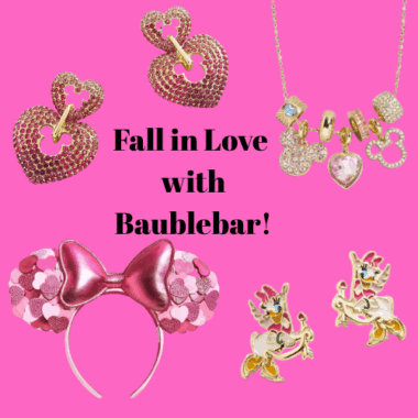 Sparkling Disney jewelry for fall fashion.
