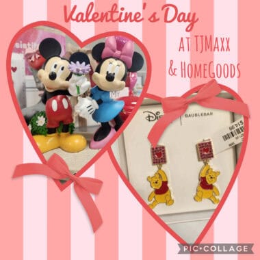 Colorful Mickey and Minnie Mouse Valentine's Day jewelry for Disney fans. Perfect gift for February 14th.