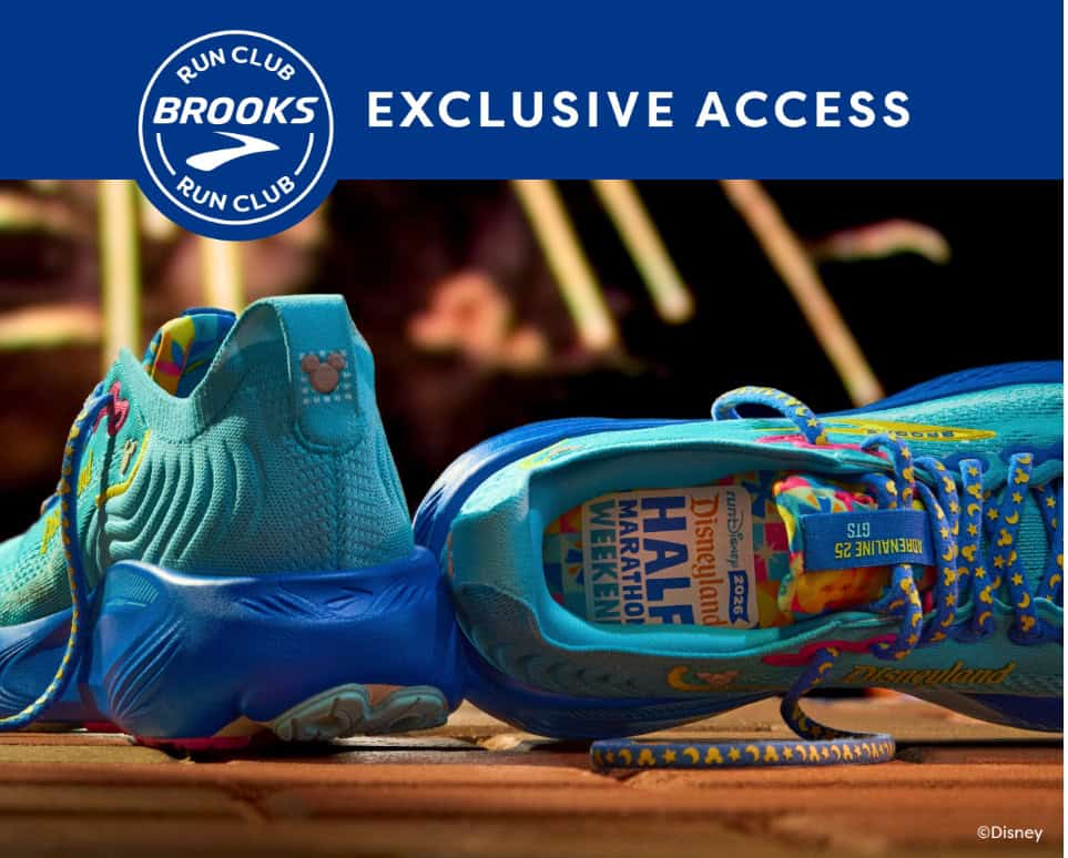  Disney スニーカー Brooks runDisney Shoes Celebrate Disneyland's 70th with Color