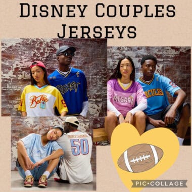 Disney couples jerseys for stylish matching outfits. Perfect for fans and couples celebrating Disney.