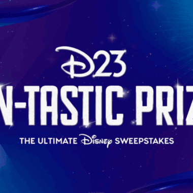 D23 FAN-tastic Prizes logo for Disney sweepstakes event.