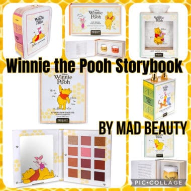 Winnie the Pooh themed beauty and skincare products for Disney fans.